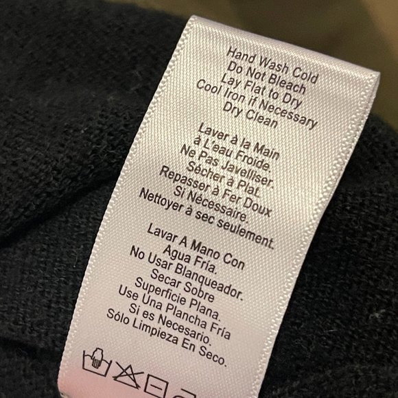 Nation LTD Womens Small Shark bite Sweater Pullover Distressed Alpaca Colorblock - Picture 5 of 5